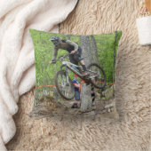 エンデューロマウンテンバイクレース クッション (ブランケット)