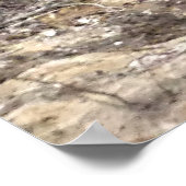 エンデューロマウンテンバイクレース ポスター (角)