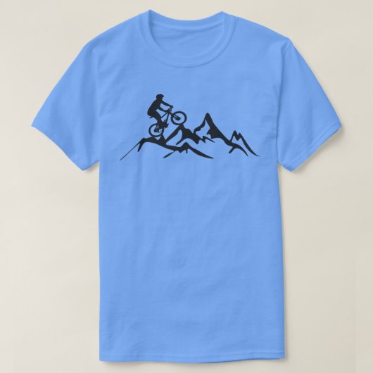 エンデューロMTBマウンテンバイクダウンヒルミニマリス Tシャツ (デザイン正面)