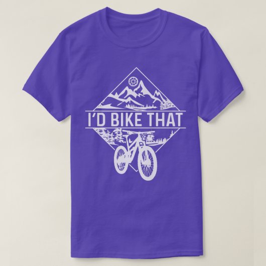 エンデューロMTBマウンテンバイクダウンヒルヴィンテージI Tシャツ (デザイン正面)