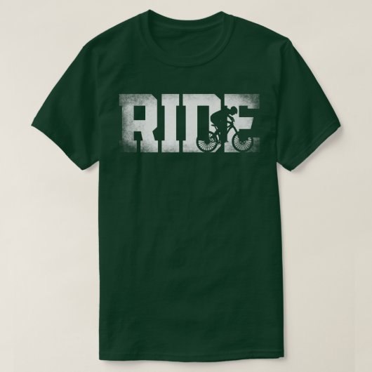 エンデューロMTBマウンテンバイクダウンヒルヴィンテージR Tシャツ (デザイン正面)