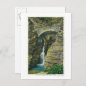 エントランスカスケードとセントリーブリッジビュー ポストカード (正面/裏面)