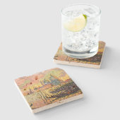 エントランスグランドカナル、ヴェネツィア | Paul Signac | ストーンコースター (横)