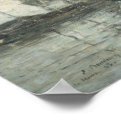 エントランスハーバールアーブル – ユージェーンブダンファインアート ポスター (角)