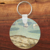 エントランスバイジョルジュ・シュラトヴィンテージ・アート キーホルダー (正面)