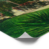 エントランスビューオブエクステリアオブホテルデルモンテ ポスター (角)