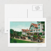 エントランスビューオブエクステリアオブホテルデルモンテ ポストカード (正面/裏面)