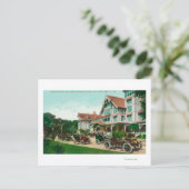 エントランスビューオブエクステリアオブホテルデルモンテ ポストカード (スタンド正面)