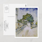 エントランスムーランデラガレット、ビンセント・ヴァン・ゴッホ ポストカード (正面/裏面)