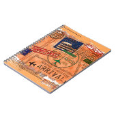 エントリー承認済み – Passportスタンプ ノートブック (左側)