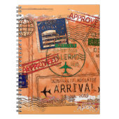 エントリー承認済み – Passportスタンプ ノートブック (正面)