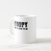 エントロピー コーヒーマグカップ (正面左)