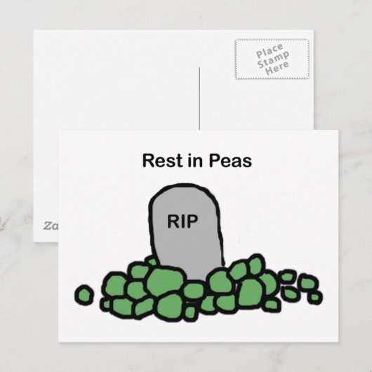 エンドイン豆 ポストカード (正面/裏面)