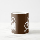 エンドゥロマウンテンサイクリングバイクレースエンドゥロマイ コーヒーマグカップ (中央)