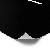 エンドウおもしろいェスPilates Pea Pun Dark BG ポスター (角)