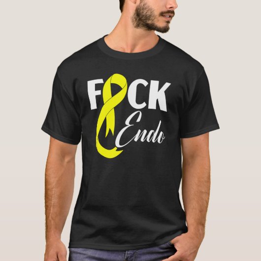 エンドウォリアー子宮内膜症認識度病2 Tシャツ (正面)