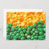 エンドウ豆とアユ (正面/裏面)