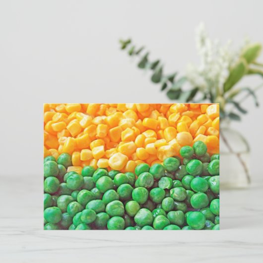 エンドウ豆とアユ (スタンド正面)