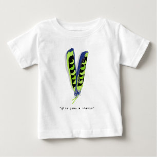 エンドウ豆にチャンスライトを与えて下さい ベビーTシャツ