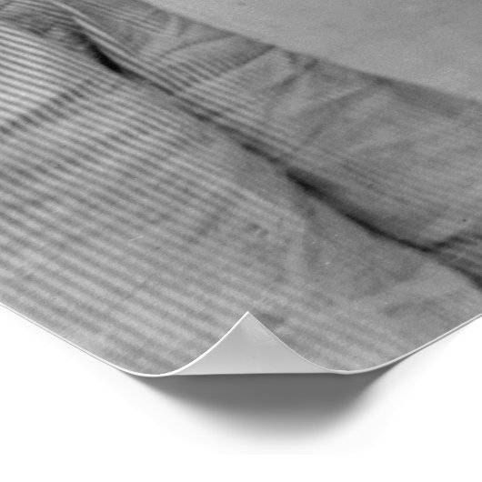 エンドウ豆の収穫の間の移住ファミリー – 1939年 ポスター (角)