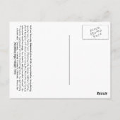 エンドウ豆の収穫の間の移住性家族 -- 1939年 ポストカード (裏面)