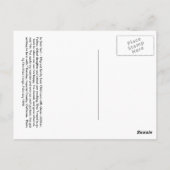 エンドウ豆の収穫の間の移住性家族 -- 1939年 ポストカード (裏面)