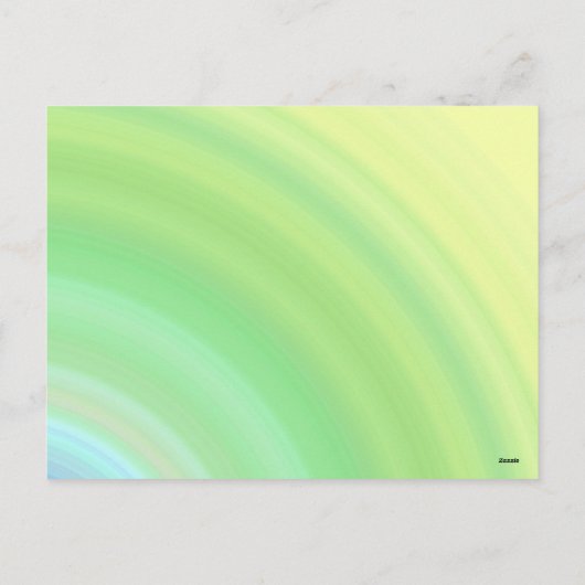 エンドウ豆は私のバレンタインです シーズンポストカード (裏面)