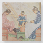 エンドウ豆を殻から取り出すこと、パブ。 「Lasst Licht Hinin」(`は受信しました ストーンコースター (正面)