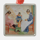 エンドウ豆を殻から取り出すこと、パブ。 「Lasst Licht Hinin」(`は受信しました メタルオーナメント (正面)