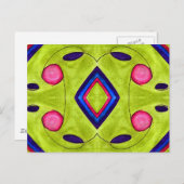 エンドウ豆スープ虹 ポストカード (正面/裏面)