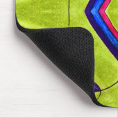 エンドウ豆スープ虹 マウスパッド (コーナー)