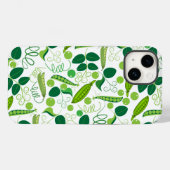 エンドウ豆パターン01.bw Case-Mate iPhoneケース (裏面 (横))