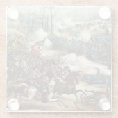 エンドウ豆リッジの戦い ガラスコースター (裏面)