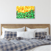 エンドウ豆 キャンバスプリント (インサイチュ (寝室))