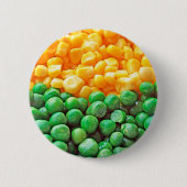 エンドウ豆 缶バッジ (正面)