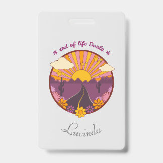 エンドオブライフDoulaホスピスナース バッジ