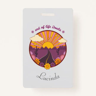 エンドオブライフDoulaホスピスナース バッジ