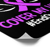 エンドオーバードーズ叔母の翼が私のハート紫をカバー ポスター (角)