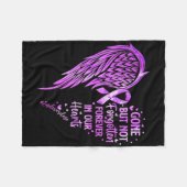 エンドオーバードーズ愛1メモリアルオーバードーズ認識度 フリースブランケット (正面(横))