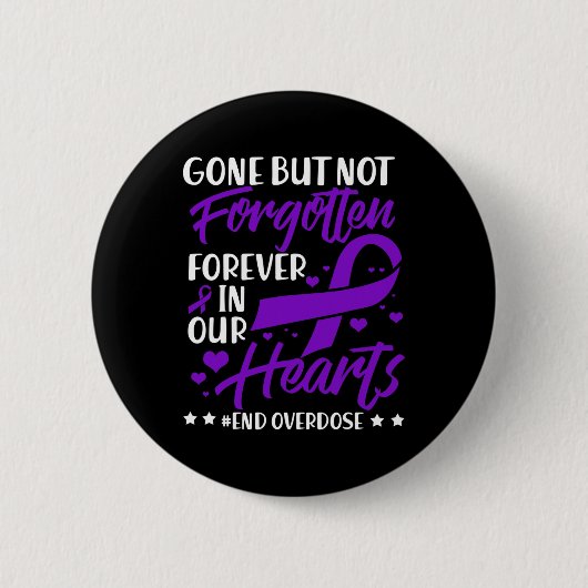 エンドオーバードーズ愛1メモリアルオーバードーズ認識度 缶バッジ (正面)