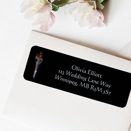 エンドドラゴンソードバラ ラベル