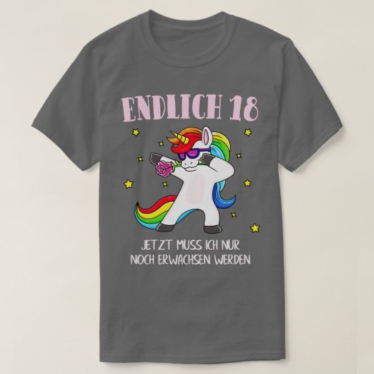 エンドリヒフルーエンダメンゲブルテスタ Tシャツ (デザイン正面)