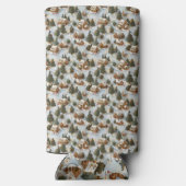 エンドレスクリスマスジンジャーブレッドビレッジ スリム缶クーラー (裏面)