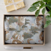 エンドレスクリスマスジンジャーブレッドビレッジ 薄葉紙 (ギフト)