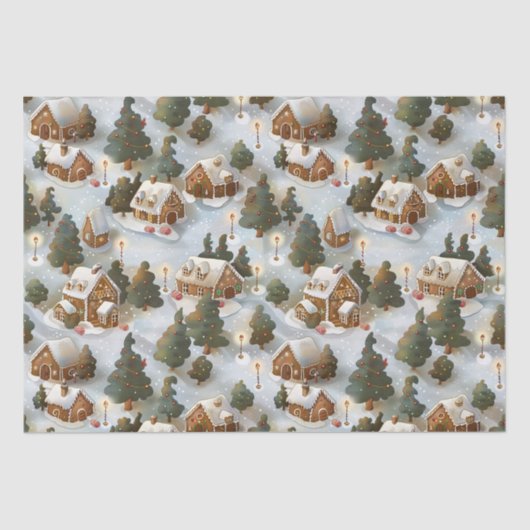 エンドレスクリスマスジンジャーブレッドビレッジ 薄葉紙 (正面)