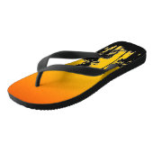 エンドレスサマー パームツリー 夕焼け オレンジ イエロー ビーチサンダル (アングル)