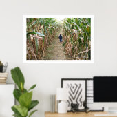 エンドレスジャーニープリント ポスター (ホームオフィス)