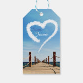 エンドレスパスハート型クラウド ギフトタグ (裏面)