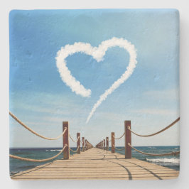 エンドレスパスハート型クラウド ストーンコースター