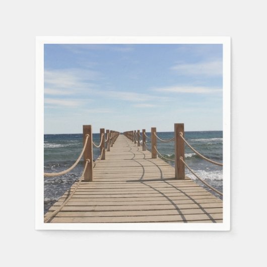 エンドレスブリッジ – 紙ナプキン スタンダードカクテルナプキン (正面)